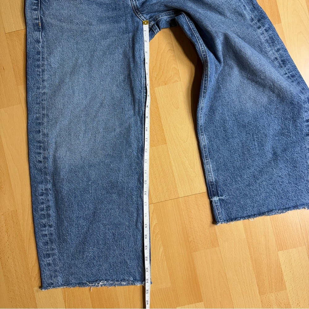 Citizens Of Humanity Ayla Barrel Bow Leg Jean in Telegraph Raw Hem 27 - Picture 16 of 16